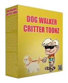 Dog Walker Critter Toonz