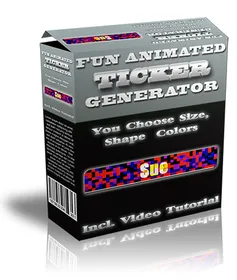 Fun Animated Ticket Generator